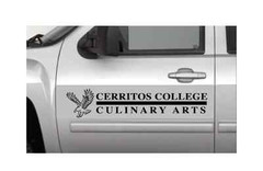 CAR TRUCK VAN DOOR – VINYL DECALS 2 COLOR- set of 3