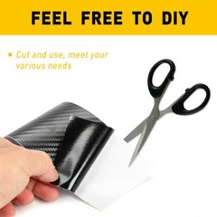 Car Accessories Carbon Fiber Vinyl Car Door Sill Scuff Plate Sticker Protector