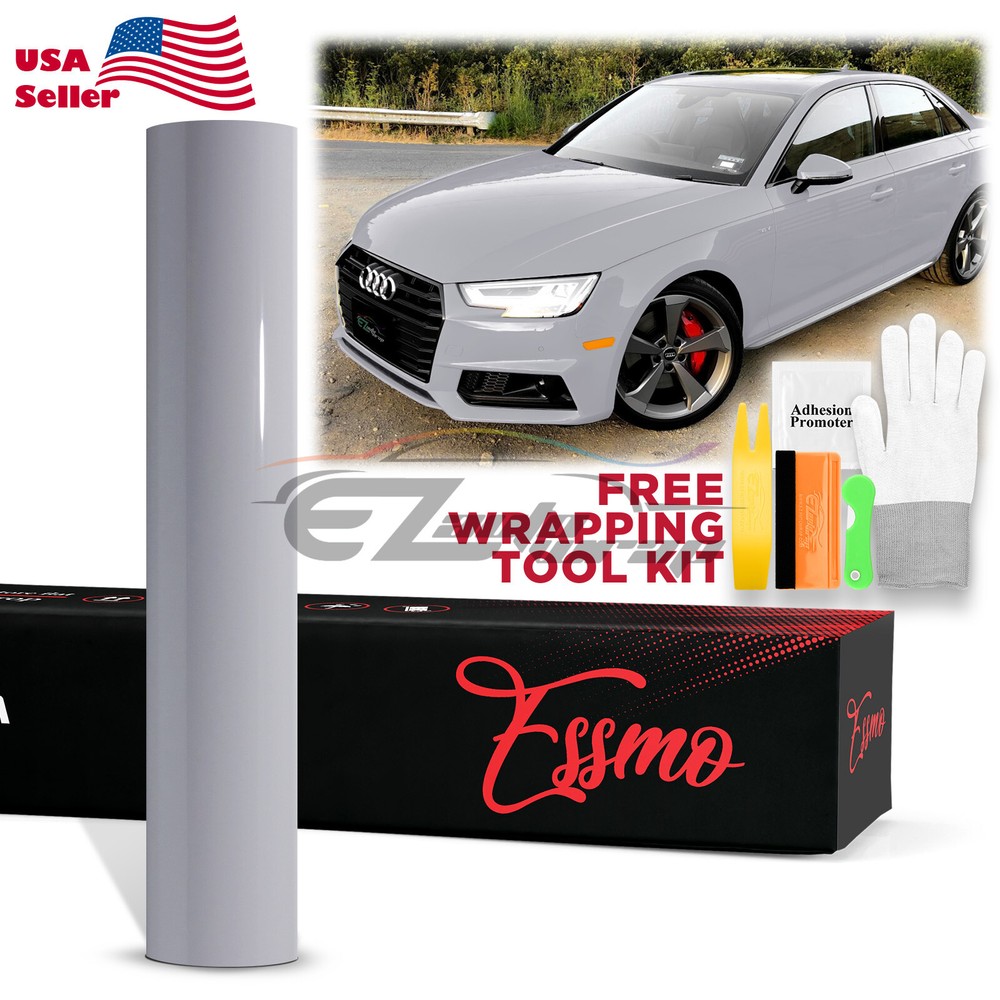 Color PPF Paint Protection Film Gloss Storm Gray Car Paint Scratch Shield Wrap