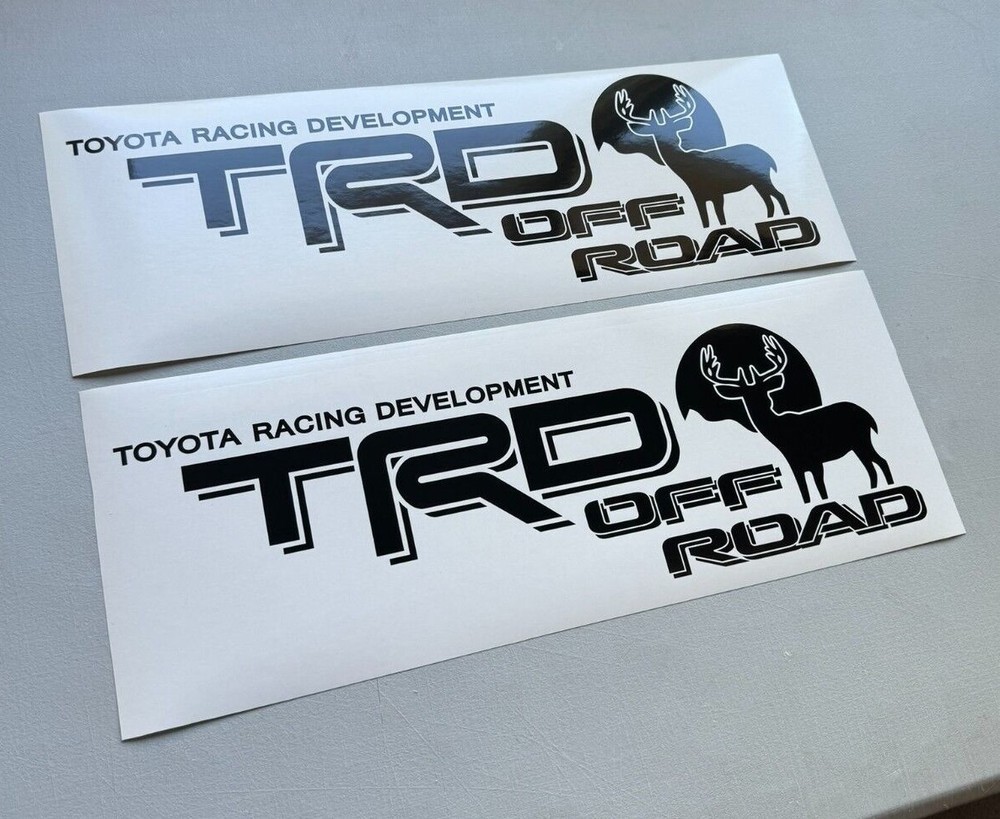 TRD Offroad Deer Hunting Bed Side Stripe Decal Toyota Tacoma Tundra Sticker