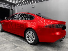 Premium Gloss Metallic Red High Glossy Sticker Decal Vinyl Wrap Air Release