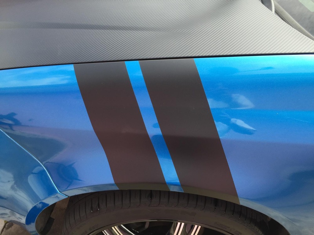 Universal Fender Hash Mark Racing Stripes Body decal 22″ x 9″