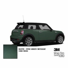 3M 2080 Scotchprint Matte Metallic Pine Green Vinyl Car Wrap Film | M206