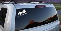 4×4 KING OF OVERLAND Off Road Decal Car Rear Side Trunk Vinyl Sticker Universal