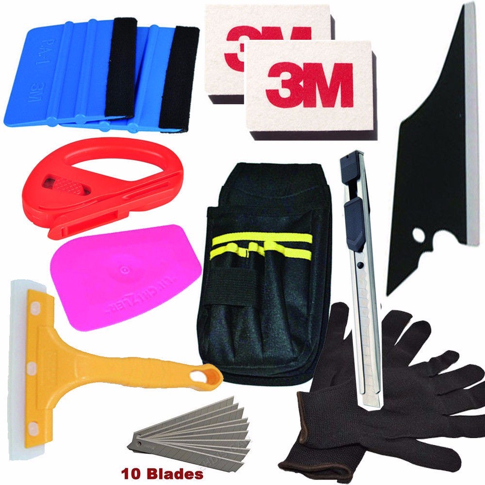 Standard Tools Kit Car Wrap Vinyl Scratchfree Squeegee with felt Combo Set