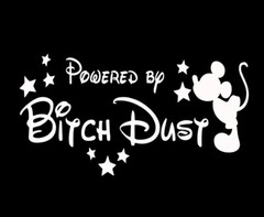 mickey mouse powered by bitch dust disney choose color and size