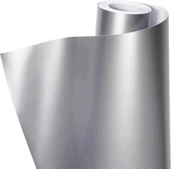 C8 Corvette BLADE SILVER STEERING WHEEL VINYL STRIPE (2 X 5 Inches)