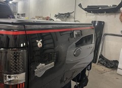 Reverse C style wrap around stripe stripes graphics fit Harley Davidson F150 250