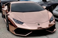 Rose Gold Chrome Mirror Vinyl Film Wrap Sticker Decal Stretchable Reflective