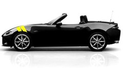 NEW 4″ Fender Hash Bar vinyl Sport RACING STRIPES Decals (Fits Mazda MIATA MX-5)