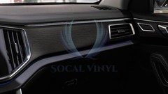 Brushed Aluminum Black Gold Steel Vinyl Wrap Sticker Film Decal Sheet DIY