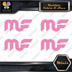 Fits Magnaflow Logo Only Exhaust JDM Pack of 4 MINI SIZE Decals Stickers Vinyl