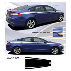 “Dagger (Hood)” Ford Fusion ’13 + Vinyl Graphics Kit – Gloss Black