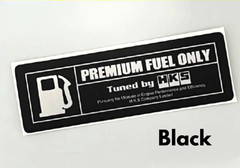 JDM Premium Fuel Only High Performance Tuning Gas Tank Cap Vinyl Decal BFM030