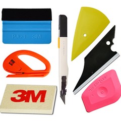 7x Car Window Tint Tools Kit for Auto Vinyl Films Tinting 3M Squeegee SID Cutter