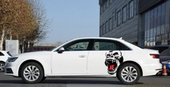 2Pcs Car Sticker Horror Ape Totem Graphic Decal Side Body Hood Decor Accessories