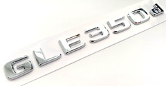 GLE350 CHROME FOR MERCEDES REAR TRUNK EMBLEM BADGE NAMEPLATE DECAL LETTER NUMBER
