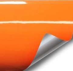C8 Corvette Sebring Orange ‘TEAM CORVETTE’ PLAIN BLANK VINYL INSERT 2x7in