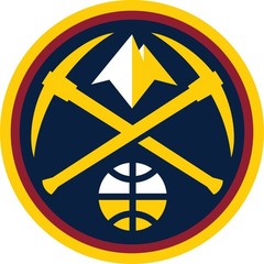 Denver Nuggets Logo -Die Cut Laminated Vinyl Sticker Decal NBA car window