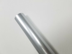 Gloss Glossy Silver White Aluminum Vinyl Car Wrap Sticker Decal Film Sheet Roll