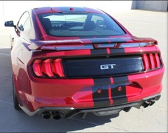 6″ PLAIN Rally Racing Stripe Graphics Stripes Set FIT 2015 – 2025 Mustang