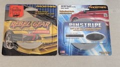 Lot 2 Prostripe R65154 1/2″ x 36″ R21202 1/4″ x 40″ Rebel Gear Pinstripe Tape