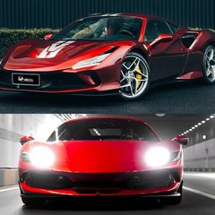 5FTx50FT PET High Gloss Crystal Racing Red Vinyl Wrap Self-Adhesive US Stock