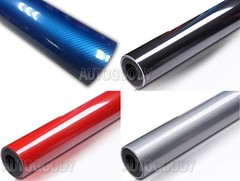 5D Premium HIGH GLOSS Carbon Fiber Vinyl Film Wrap Bubble Free Air Release 6D