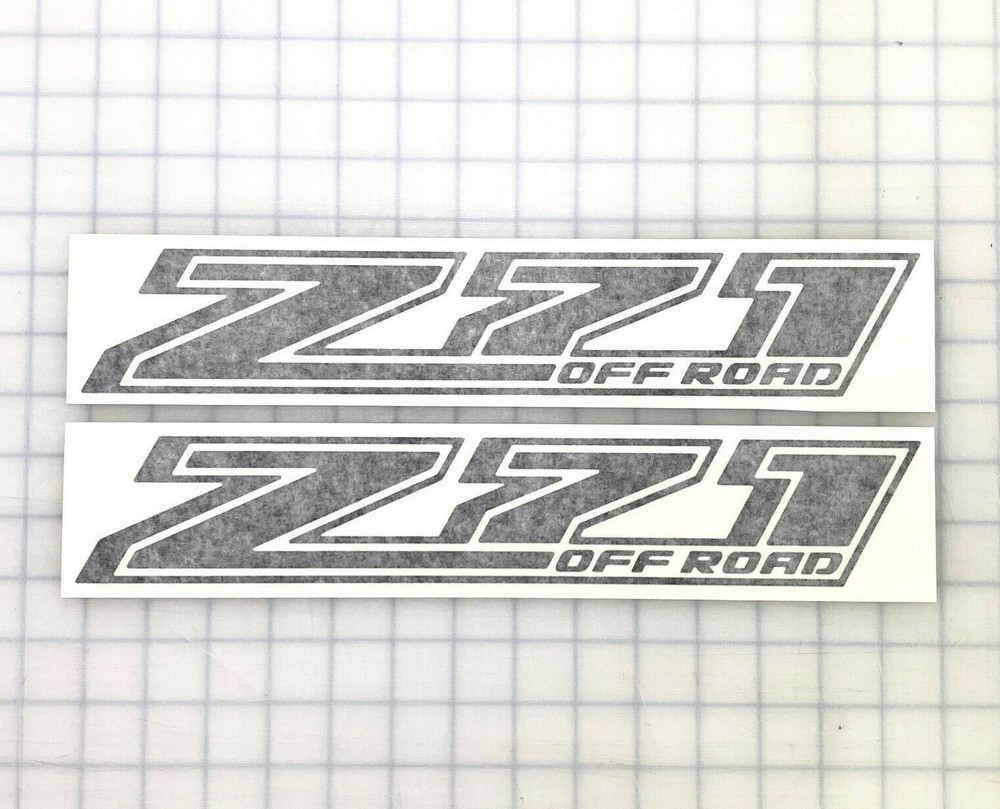X2 Z71 offroad decal sticker 2014-2019 Chevrolet Silverado Colorado pickup truck