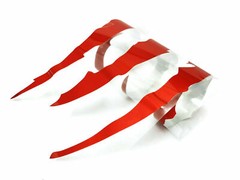 Red Scratch Claw Vinyl Sticker Kit for Car Side Body Front Headlight Decor Trim