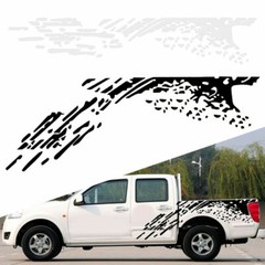 Decal Sticker Side Bed Mud Splash Kit For Ford Raptor F-150 Rear Tail 09-18