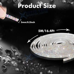 5m Car Interior Molding Line Decor Point Edge Gap Door Panel Vehicle Accessories