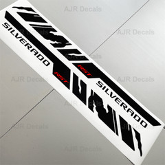 Chevrolet Silverado Bedside Decals Fits Chevy Truck Stickers RST 2 pieces GR
