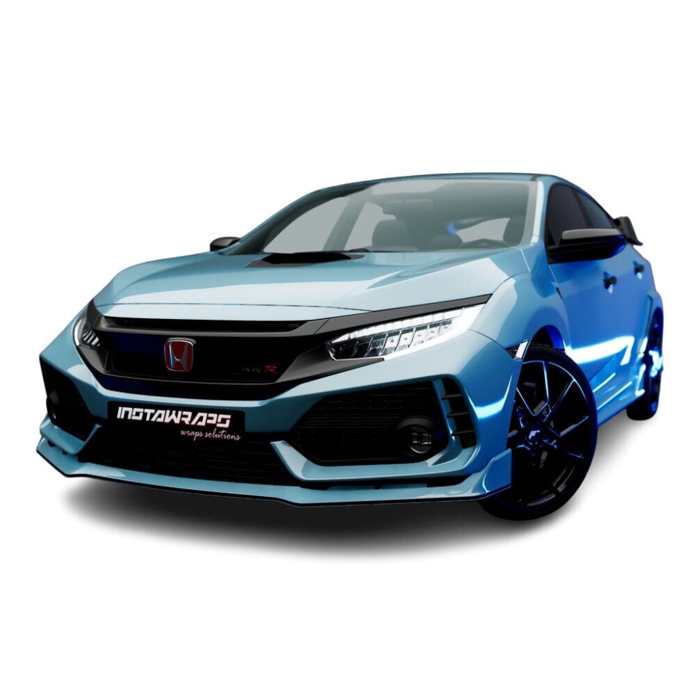 KPMF K75400 Gloss Porcelain Blue Car Wrap Film | K75414