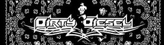 Dirty Diesel Rear Window Perf Graphic Decal Tint Coal Roller Chic Truck SUV
