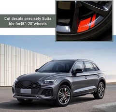 18Pcs Car Wheel Rims Stripes Stickers Reflective Tire Stickers for 18-21″ Wheels