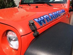 Hood decals stickers for Wrangler- PIRATE 4×4 Off Road -PICK COLOR- 2pc set