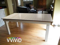 VVivid White Maple Wood Grain Vinyl Wrap Architectural Film | V111