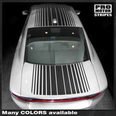 Dodge Charger 2015-2023 Over the Top Rally Strobe Stripes (Choose Color)