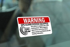 High-Quality Vinyl Anti-Theft Stickers – 10 Count 2″x4″ for Vehicle Safety