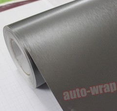 Bubble Free Car Metallic Strips Matte Brushed ALUMINUM Vinyl Wrap Sticker – CF