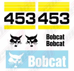 Bobcat 453 Skid Steer Set Vinyl Decal Sticker free shipping