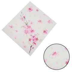 Pink Cherry Blossom Vinyl Car Sticker Auto-Flower Decal Windshield Windo Bumper