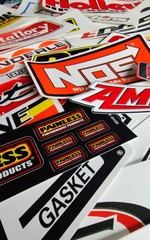 Lot of 35+ Classic & Various Racing Decals Stickers NHRA ManCave Tool Box