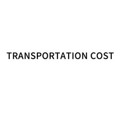 Transportation cost