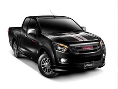 SILVER RED EDGE STICKER X-SERIE FRONT REAR TAILGATE FOR ISUZU D-MAX DMAX 2012 15