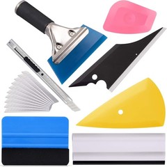 Complete Window Tinting Tools – 7-Piece Kit for Effortless Car Vinyl Application