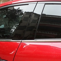 6/12Pcs Pillar Posts for Toyota Corolla 2014-2018 Set Door Trim Cover Kits Black