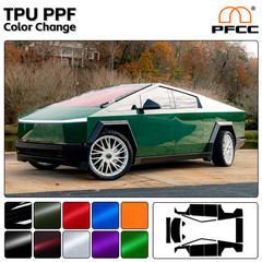 TPU Emerald Green For Cybertruck PPF Paint Protection Film Wrap Color Change