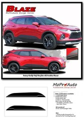 2019-2024 Chevy Blazer Door Graphics BLAZE Side Body Stripes Vinyl Decals 3M Kit
